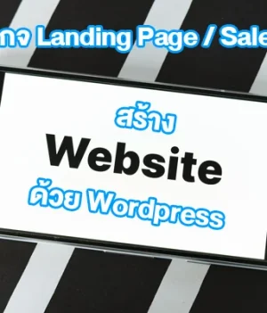 3) แพ็กเกจ Landing Page / Sales Page — ปิดการขาย