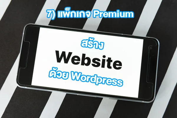 7) แพ็กเกจ Premium — เว็บบริษัท + ระบบ + การตลาด