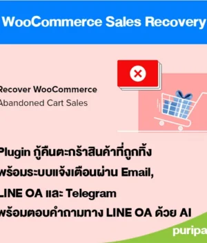 Plugin Wordpress ระบบตามลูกค้าทิ้งตะกร้ากลับมาซื้ออัตโนมัติ เพื่อเพิ่มยอดขาย